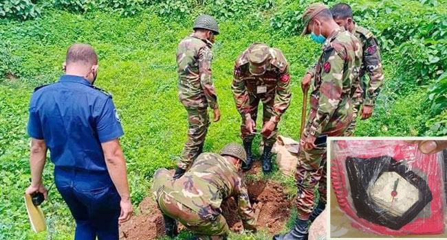 গোবিন্দগঞ্জে উদ্ধার মর্টার শেলটি নিষ্ক্রিয় করা হয়েছে