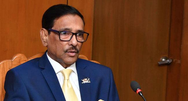 দেশে গণতন্ত্র বিকাশে সবচেয়ে বড় বাধা বিএনপি : ওবায়দুল কাদের