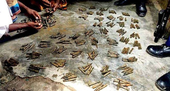 নাটোরে রাইফেলের ৩৭৯ রাউন্ড পরিত্যক্ত গুলি উদ্ধার