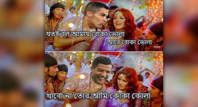 রোনান্দোয় ক্ষতিগ্রস্ত শ্রাবন্তী!