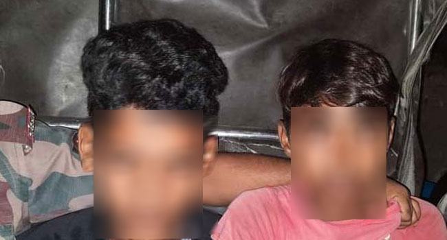 পোরশায় ভারতে নিয়ে শিশু ধর্ষণচেষ্টা, ২ কিশোর আটক