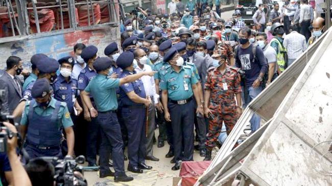 ভবনে মিথেন গ্যাসের গন্ধ, নাশকতা মনে করছেন না আইজিপি