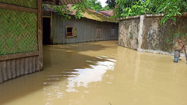 মিরসরাইয়ে ভারিবর্ষণ ও পাহাড়ি ঢলে নিন্মাঞ্চল প্লাবিত
