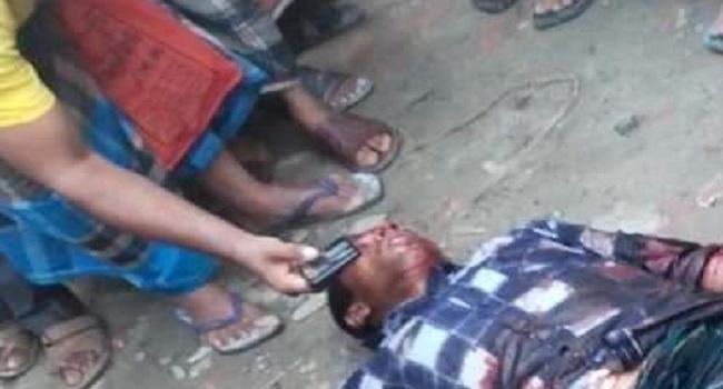 গফরগাঁওয়ে যুবককে কুপিয়ে হত্যা