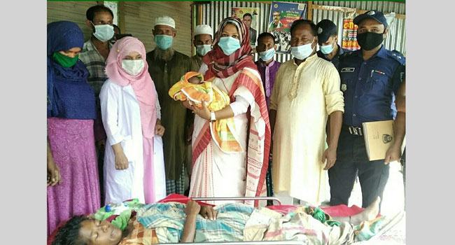 পাগলীর নবজাতক ইউএনওর কোলে, পিতৃ পরিচয় জানার চেষ্টা