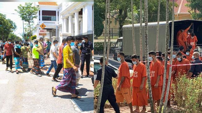 ঈদের দিন দাওয়াত ও নামাজের ঘটনায় মালয়েশিয়ায় ২৫ বাংলাদেশীর জেল জরিমানা