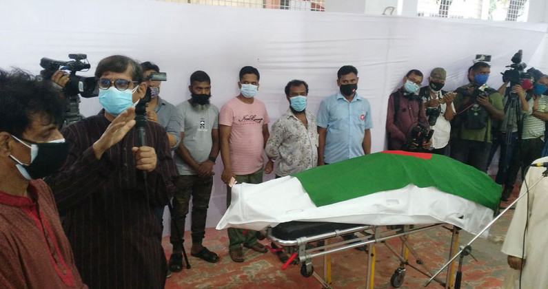 ফকির আলমগীরের জানাজা সম্পন্ন