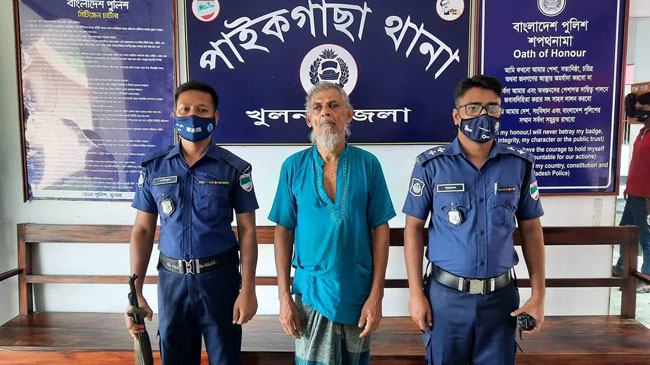 পাইকগাছায় শিশু ধর্ষণের অভিযোগে বৃদ্ধ আটক