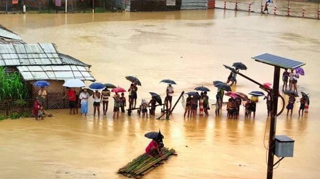 কক্সবাজারে এখনো পানিবন্দি লাখ মানুষ