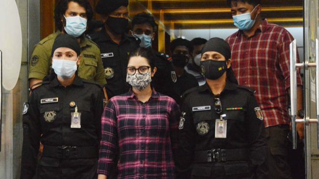 চার দিনের রিমান্ডে পরীমণি
