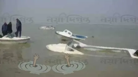 শাল্লার হাওরে নৌকাডুবিতে ২ কিশোরীর মৃত্যু