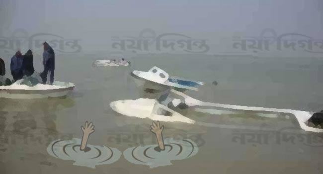 শাল্লার হাওরে নৌকাডুবিতে ২ কিশোরীর মৃত্যু