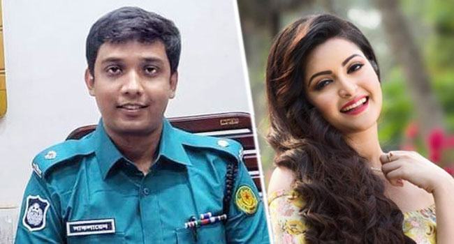 পরীমণির সাথে সম্পর্ক : পুলিশ কর্মকর্তা সাকলায়েনকে বদলি