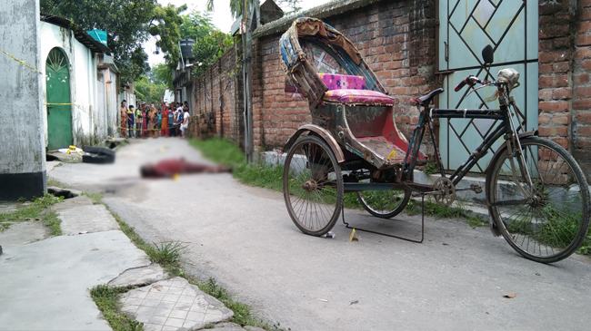সৈয়দপুরে রিকশাচালক খুন