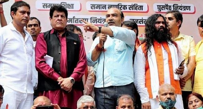 দিল্লিতে মুসলিমবিরোধী স্লোগান, পুলিশ হেফাজতে বিজেপি নেতাসহ ৫