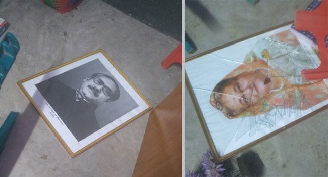 নাটোরে বঙ্গবন্ধু ও প্রধানমন্ত্রীর ছবি ভাংচুর করায় ৩ আওয়ামী লীগ নেতা আটক