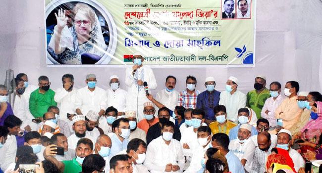 জনগণের দৃষ্টি ভিন্ন খাতে প্রবাহিত করতে জিয়ার বিরুদ্ধে অপপ্রচার : মির্জা ফখরুল