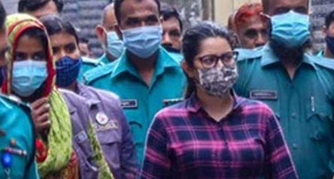 পরীমণির আরো ৫ দিনের রিমান্ড চায় সিআইডি, কাল শুনানি