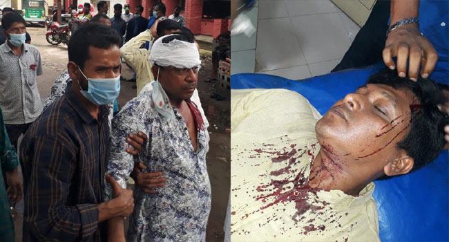 নরসিংদীতে বিএনপির করোনা সাপোর্ট সেন্টার উদ্বোধনী অনুষ্ঠানে হামলা