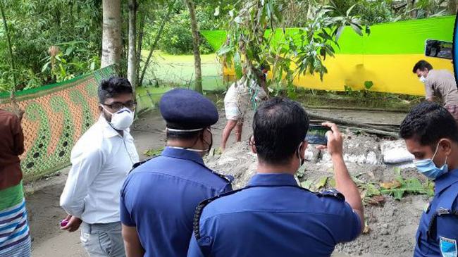 ভেদরগঞ্জের সখিপুরে দাফনের ১৯ দিন পর কবর থেকে লাশ উত্তোলন