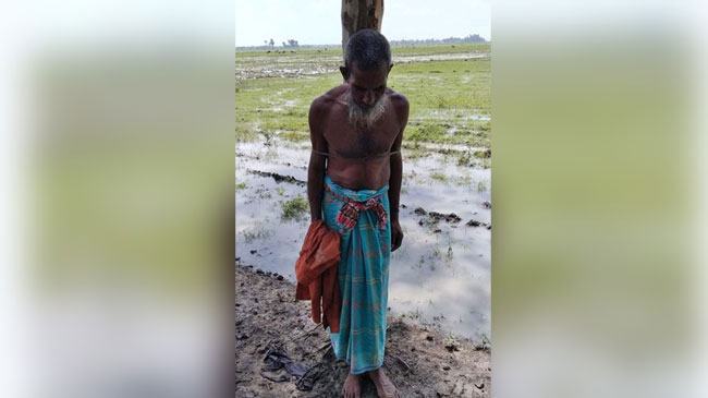 সিংড়ায় কৃষককে গাছে বেঁধে পেটালেন ইউপি সদস্য