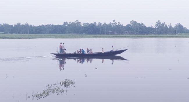 তিস্তায় পানি বৃদ্ধি, সুন্দরগঞ্জের নিচু এলাকা প্লাবিত