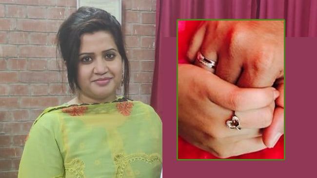 ‘গট ইনগেজড’ লিখলেন ন্যান্সি, বিয়ে সেপ্টেম্বরে
