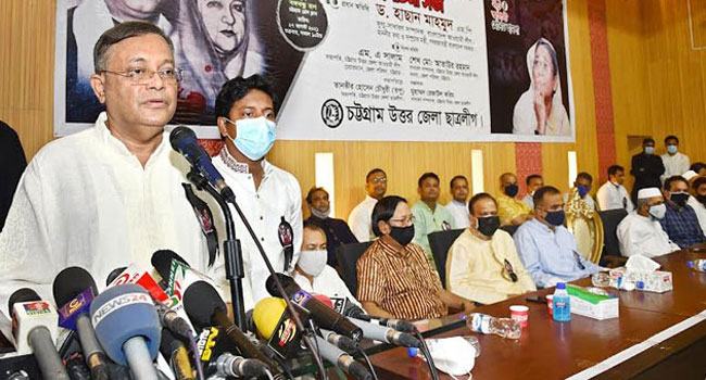 মিথ্যা এবং অসত্যের ওপর বিএনপির রাজনীতি দাঁড়িয়ে আছে : তথ্য ও সম্প্রচার মন্ত্রী