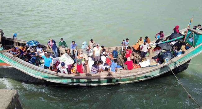 ৯৯৯ এ কল, নাফ নদী থেকে ৩৮ পর্যটক উদ্ধার