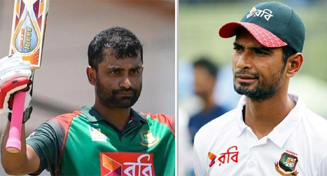 বিসিবির কেন্দ্রীয় চুক্তি থেকে বাদ তামিম, মাহমুদউল্লাহ