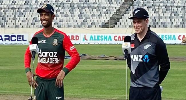 টস জিতে ব্যাটিংয়ে বাংলাদেশ