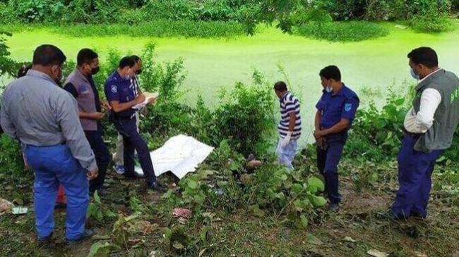 হত্যার পর ডোবায় ফেলে দেয়া হলো যুবকের লাশ