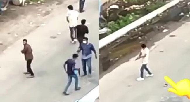নোয়াখালীতে আওয়ামী লীগের ধাওয়া পাল্টা ধাওয়ার সময় অস্ত্রধারীদের ভিডিও ভাইরাল