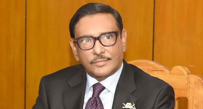 বিএনপি পরশ্রীকাতর এবং অসহিষ্ণু রাজনীতির ধারক : ওবায়দুল কাদের