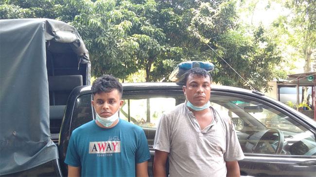 বগুড়ায় টাকা আত্মসাতের অভিযোগে দুই প্রতারক গ্রেফতার