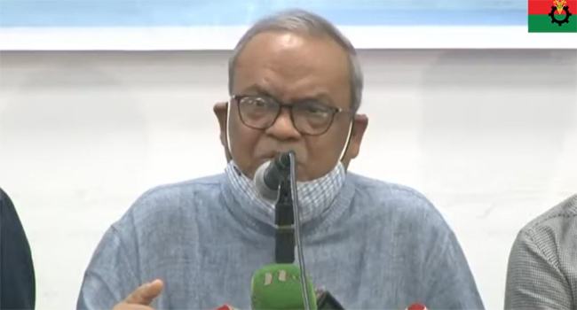 ক্ষমতা হাতছাড়া হওয়ার ভয়েই গ্রেফতার অভিযান : রিজভী