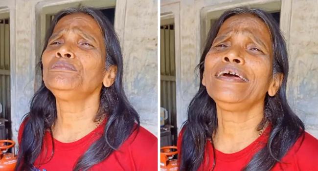 মানিকে মাগে হিথে গেয়ে আবারো ভাইরাল রানু মণ্ডল