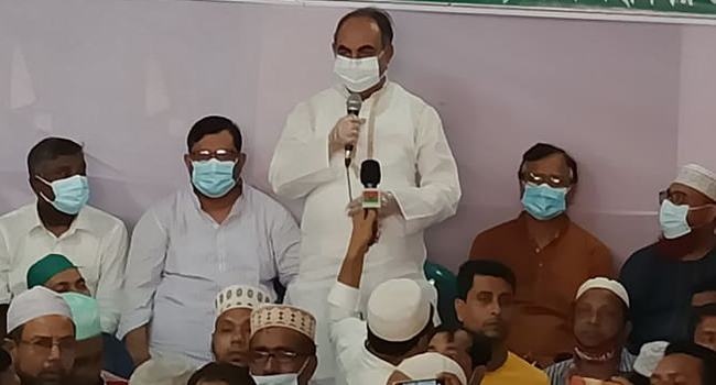 বাইরে সভা করার অধিকার হরণ করেছে সরকার : মির্জা আব্বাস