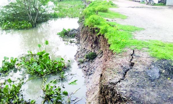 ভদ্রা ও কপোতাক্ষে ভাঙন : আতঙ্কে তীরবাসীর নির্ঘুম রাত