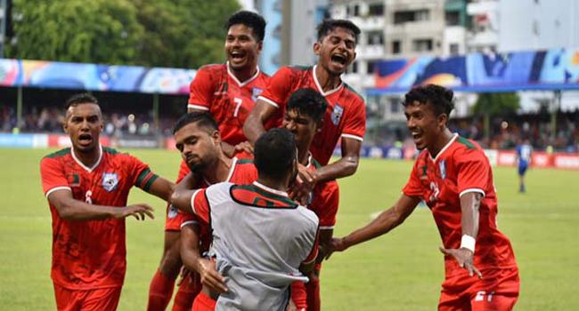 সাফের প্রথম ম্যাচেই বাংলাদেশের জয়
