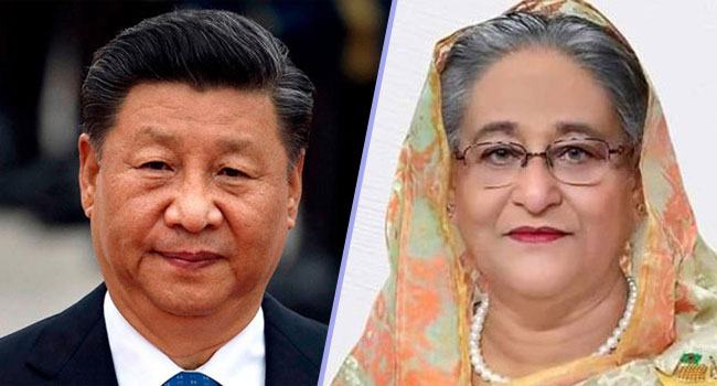 চীনের ৭২তম বার্ষিকীতে চীনা প্রেসিডেন্টকে শুভেচ্ছা প্রধানমন্ত্রীর