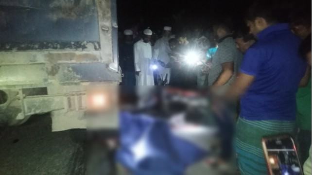 নোয়াখালীতে ট্রাক চাপায় মোটরসাইকেল আরোহী নিহত