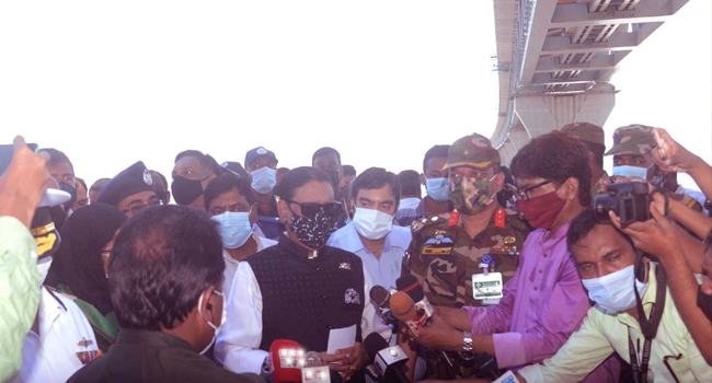 নভেম্বরে মূল পদ্মা সেতুর কার্পেটিং কাজ শুরু হবে : সেতুমন্ত্রী