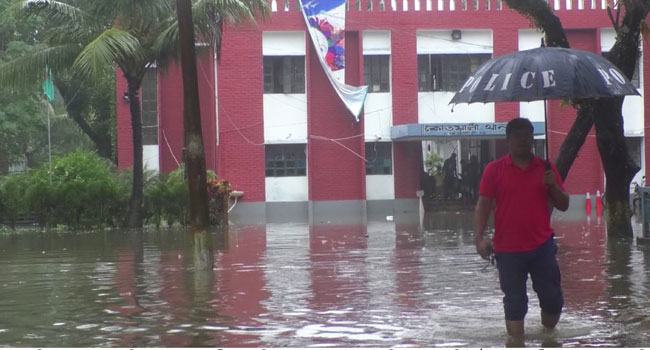 রংপুরে ২৪ ঘন্টায় ২৬৫ মিলিমিটার বৃষ্টি