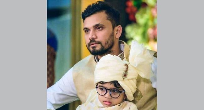 জন্মদিনে ছেলেকে নিয়ে মাশরাফির আবেগঘন পোস্ট
