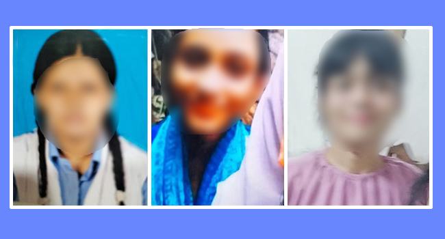 রাজধানীর পল্লবী থেকে নিখোঁজ ৩ কলেজছাত্রী উদ্ধার