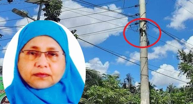বরগুনায় নারী এমপির বাসার দিকে সিসি ক্যামেরা, থানায় জিডি