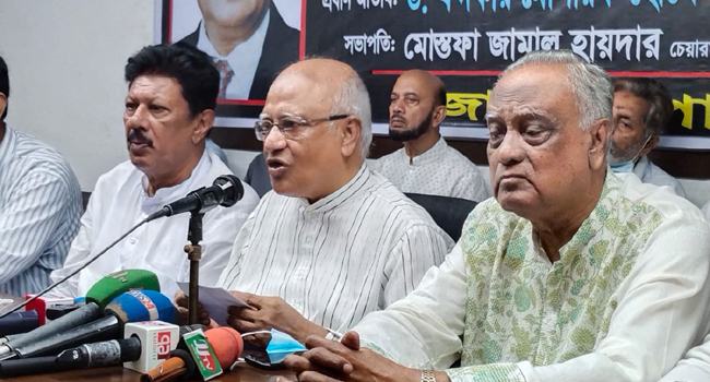ইস্পাতের ন্যায় আন্দোলন করে সরকারকে হটাবো : খন্দকার মোশাররফ