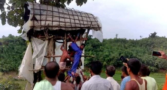 বান্দরবানে বজ্রপাতে দুই যুবকের মৃত্যু, পুড়েছে ১৩টি গাছ