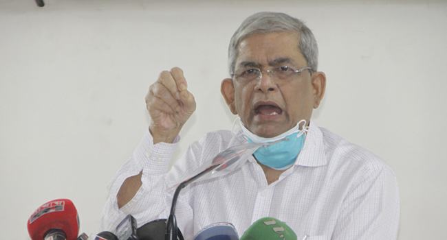 সরকার আগুন নিয়ে খেলছে : মির্জা ফখরুল